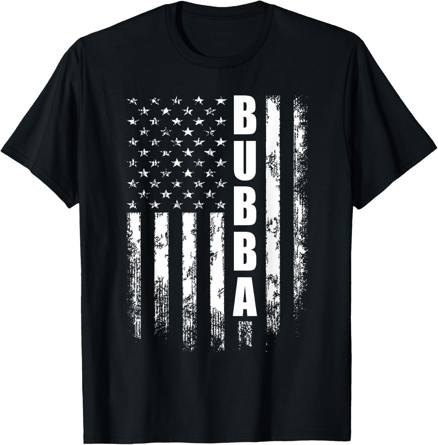 Funny Bubba Father's Day From Son Daughter Grandchildren T-Shirt - T-Shirt | Black