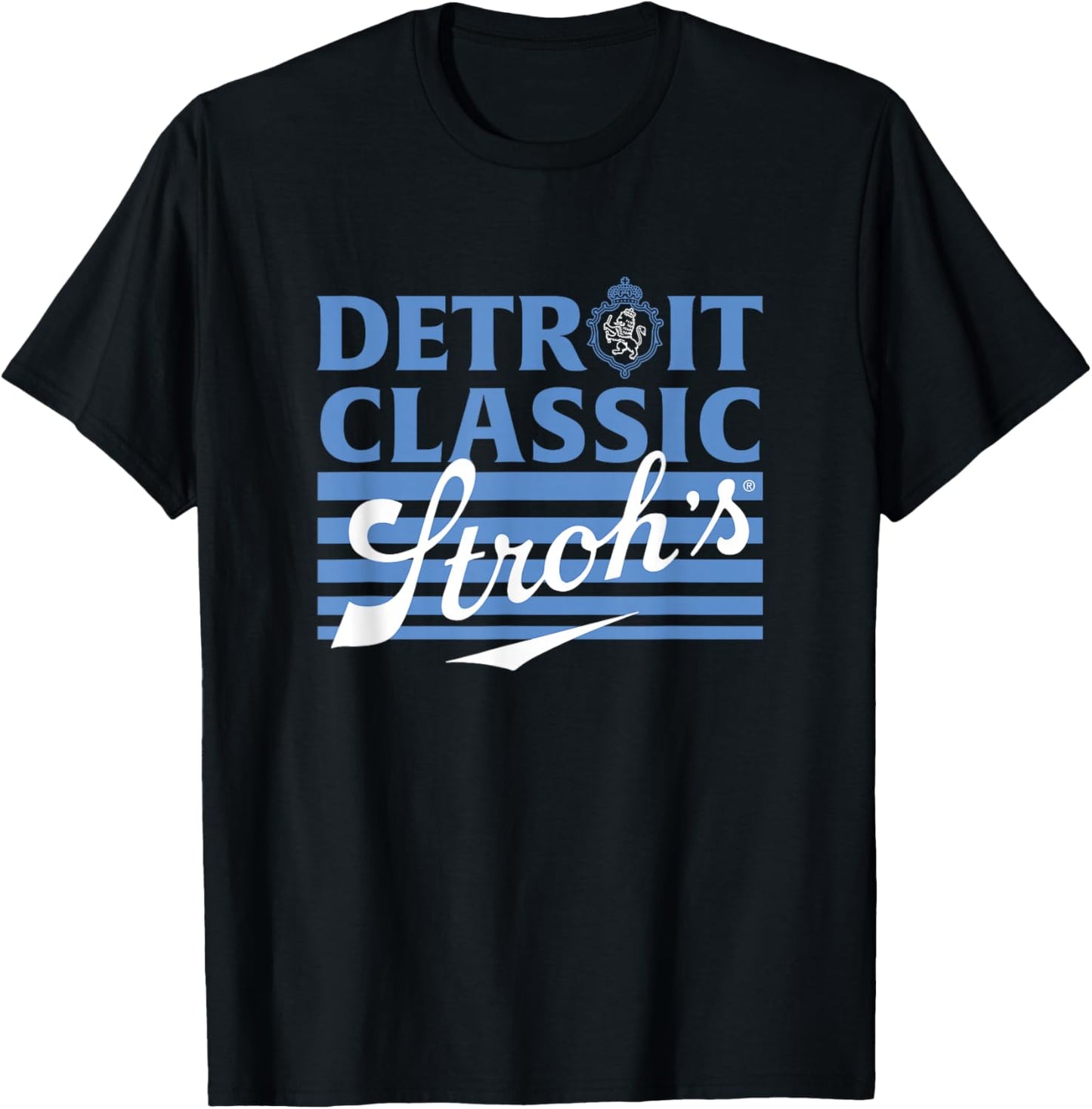 Stroh's Style - Detroit Classic T-Shirt - T-Shirt | Black