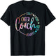 Cheer Coach Crazy Proud Always Loud Tie Dye Mothher's Day T-Shirt - T-Shirt | Black