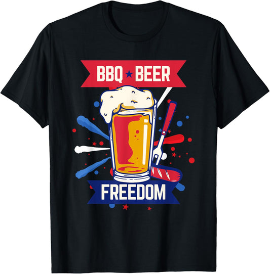 4th Of July Independence Day USA - Patriotic Shirts T-Shirt - T-Shirt | Black