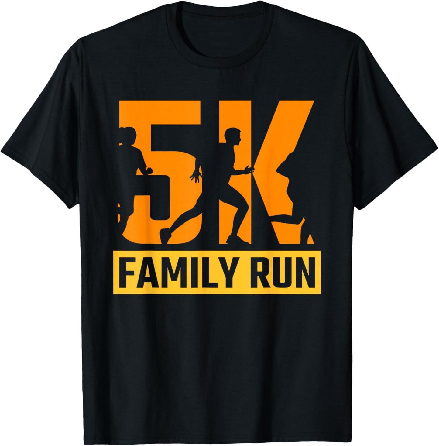 5K Family Running Runner Running Race 5K T-Shirt - T-Shirt | Black