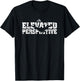 Hammock Camping Elevated Perspective Hiker Camping Gift T-Shirt - T-Shirt | Black