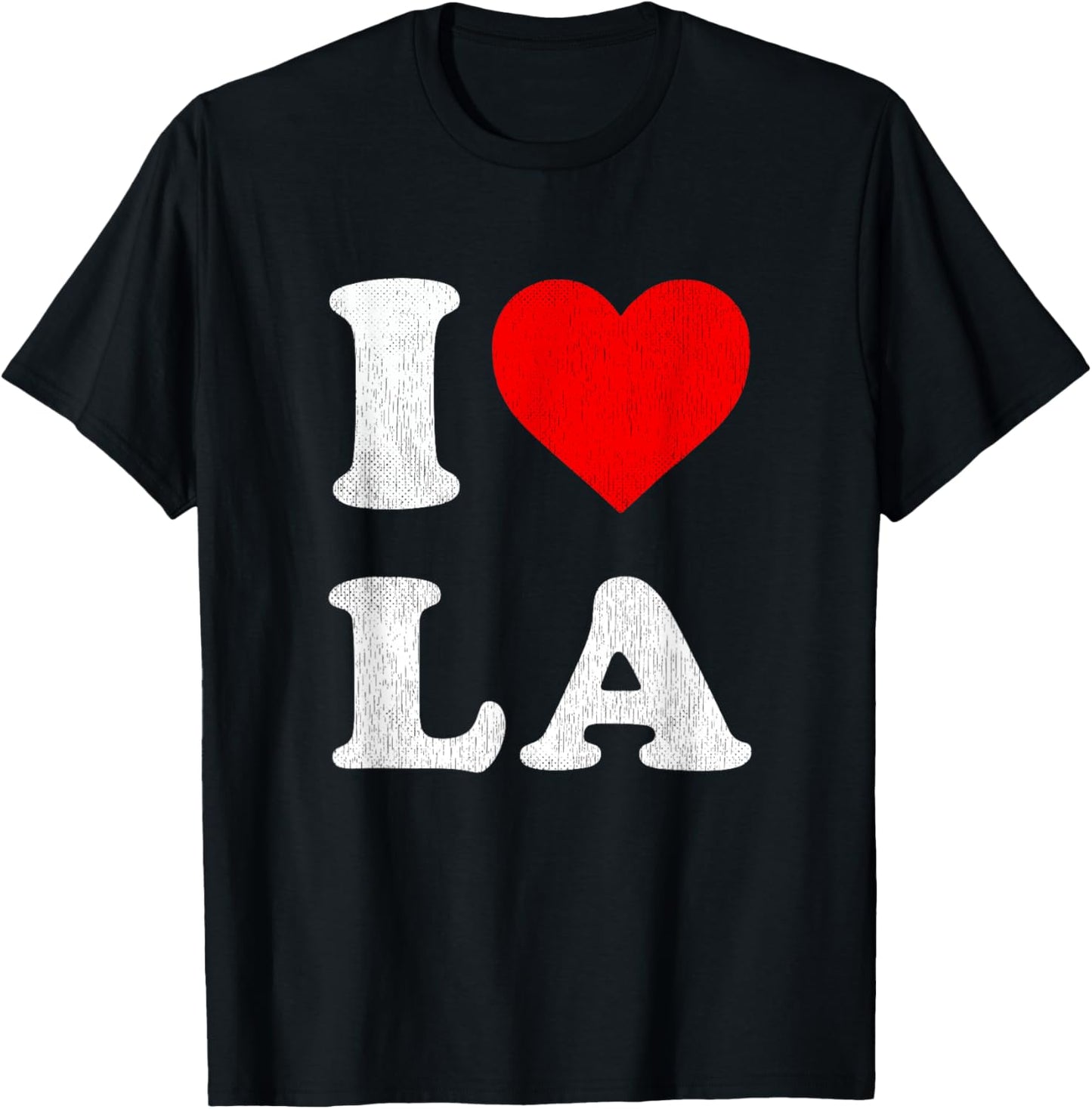 I Heart LA Souvenir I Love Los Angeles T-Shirt - T-Shirt | Black