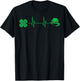 Saint Patricks Day Nursing Stethoscope Nurse Pattys Day T-Shirt - T-Shirt | Black