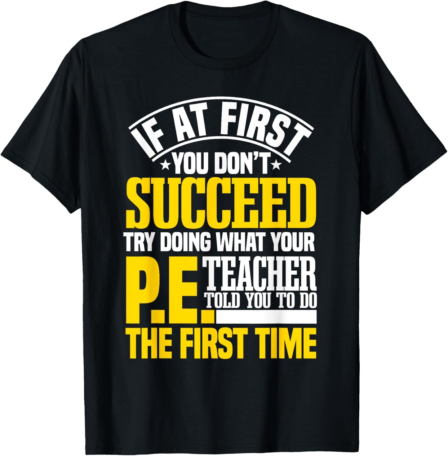 PE Teacher Gym Coach Instructor Physical Education Sport Women Kids T-Shirt - T-Shirt | Black