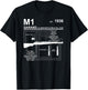 Dinosaurus Rekx M1 Garand Rifle Gun WWII Graphic - Black, , Short Sleeve, Classic Fit, Cotton 65% Polyester 35%, Small T-Shirt - T-Shirt | Black