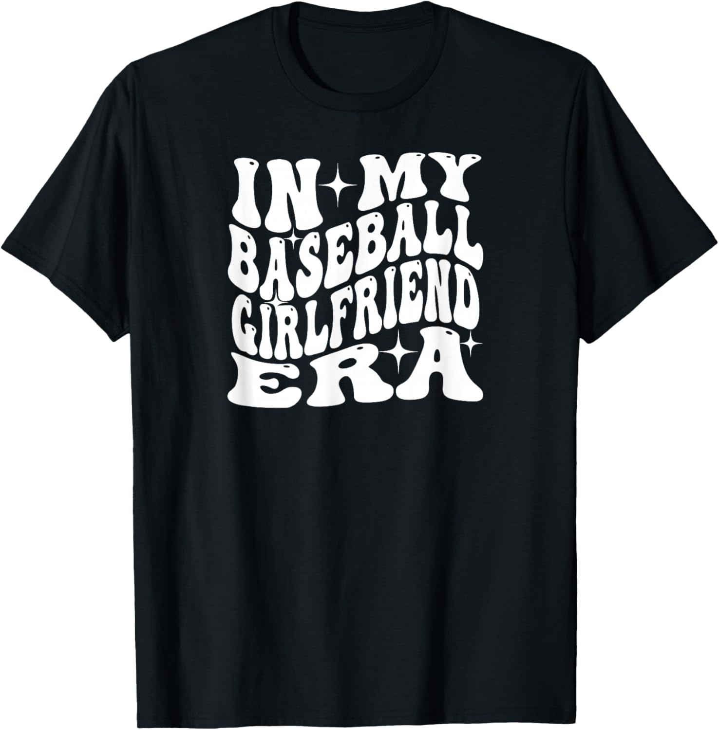 In my Baseball Girlfriend Era T-Shirt - T-Shirt | Black