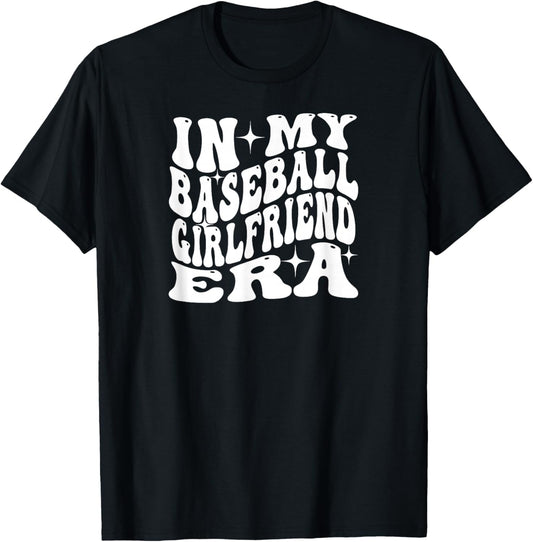 In my Baseball Girlfriend Era T-Shirt - T-Shirt | Black