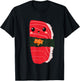 Lazy Last Minute Matching Group Costumes 2024 - Easy Funny Group Sushi Costume - -Adults/Kids - Black - Small - Short Sleeve - - Cartoon, Fun Theme T-Shirt - T-Shirt | Black