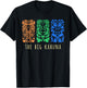 Hawaii Tiki Surfing Polynesian Big Kahuna Retro Hipster T-Shirt - T-Shirt | Black