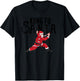 Kung Fu Santa Funny Silly Christmas Joke Gift KungFu Teacher Women Kids T-Shirt - T-Shirt | Black