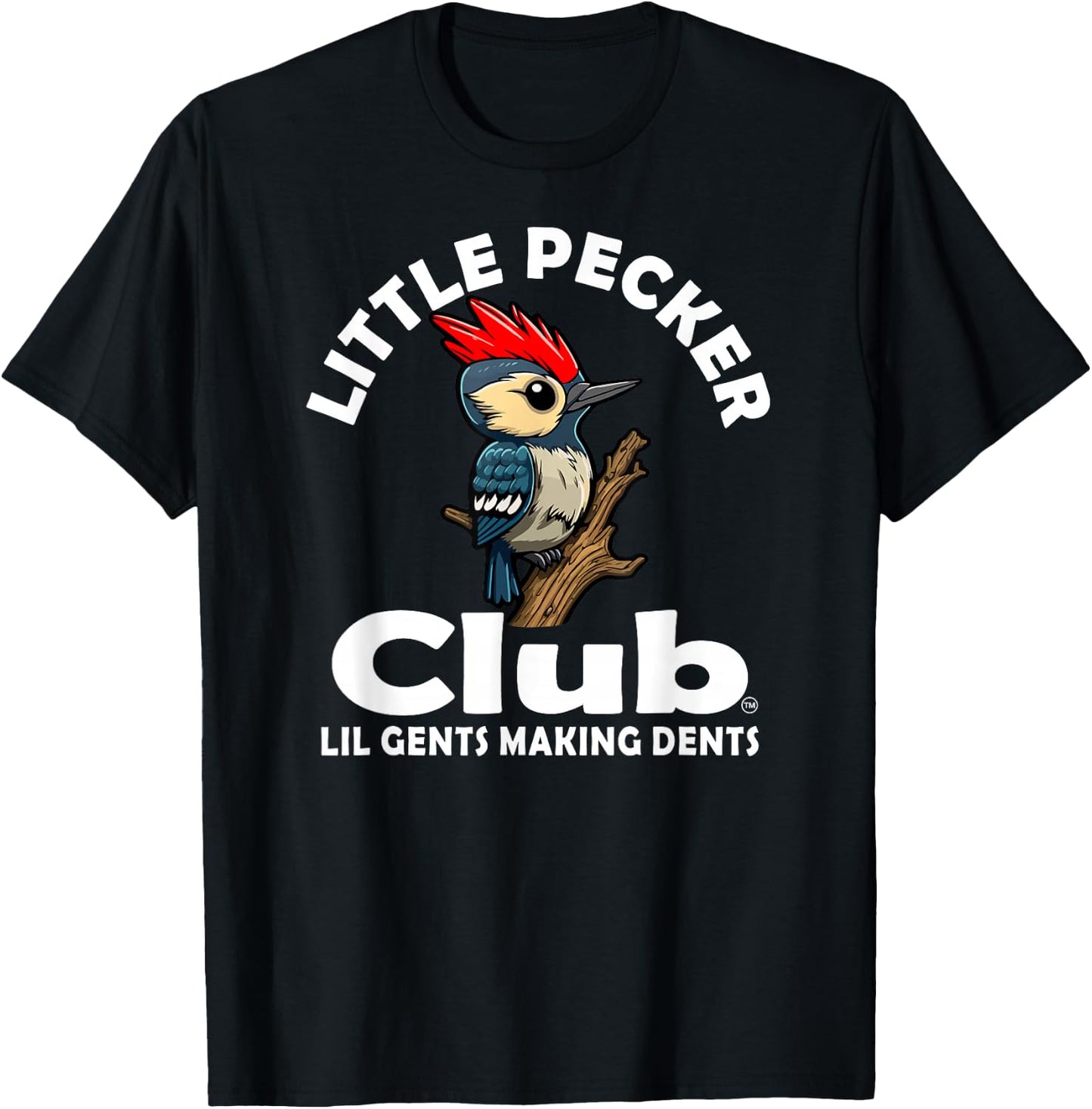 The Real Little Pecker Club T-Shirt - T-Shirt | Black