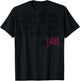 Roses Are Red, People Are Fake, I Stay To Myself (on Back) T-Shirt - T-Shirt | Black