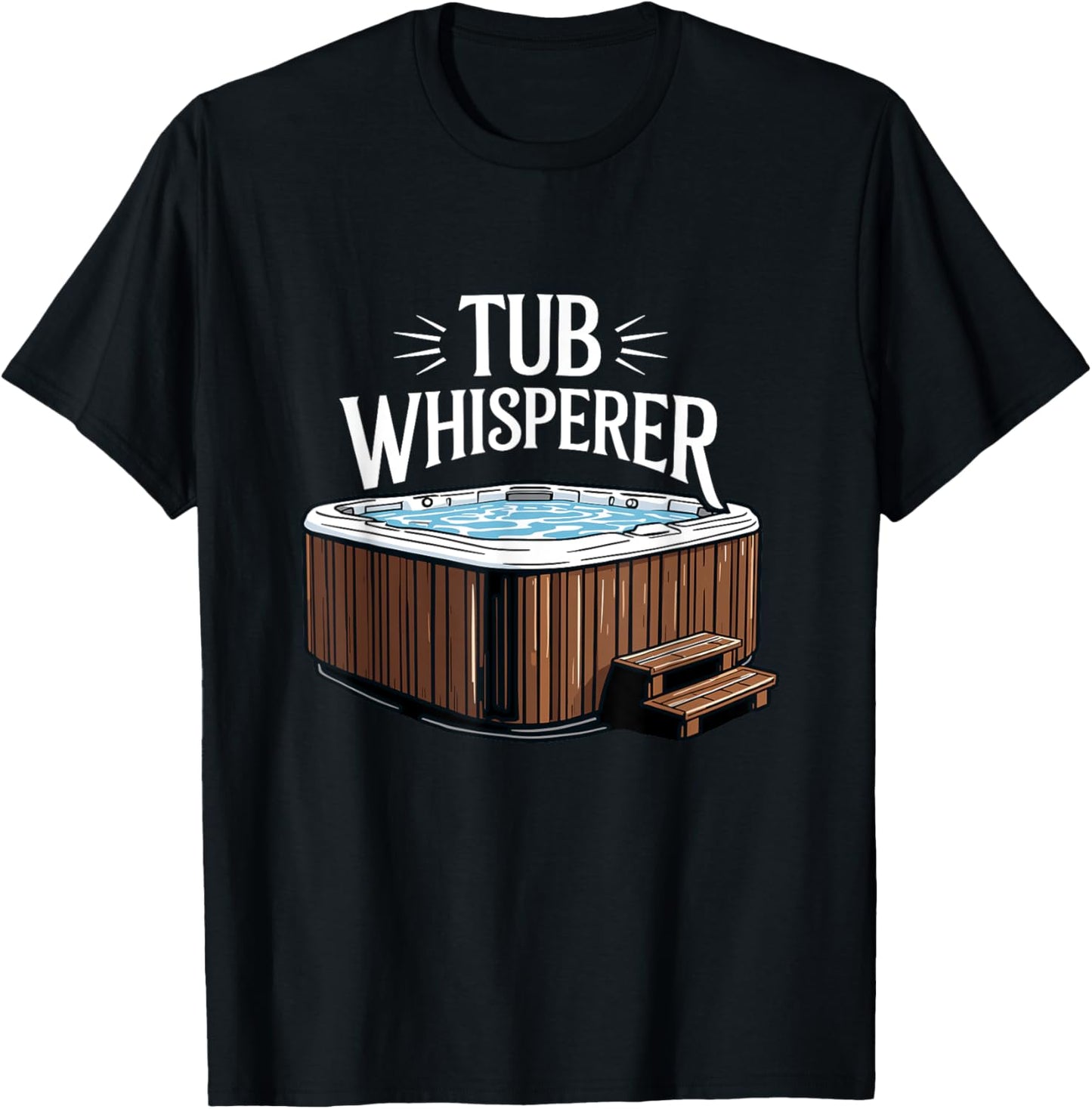 Whirlpool Funny Hot Tub T-Shirt - T-Shirt | Black