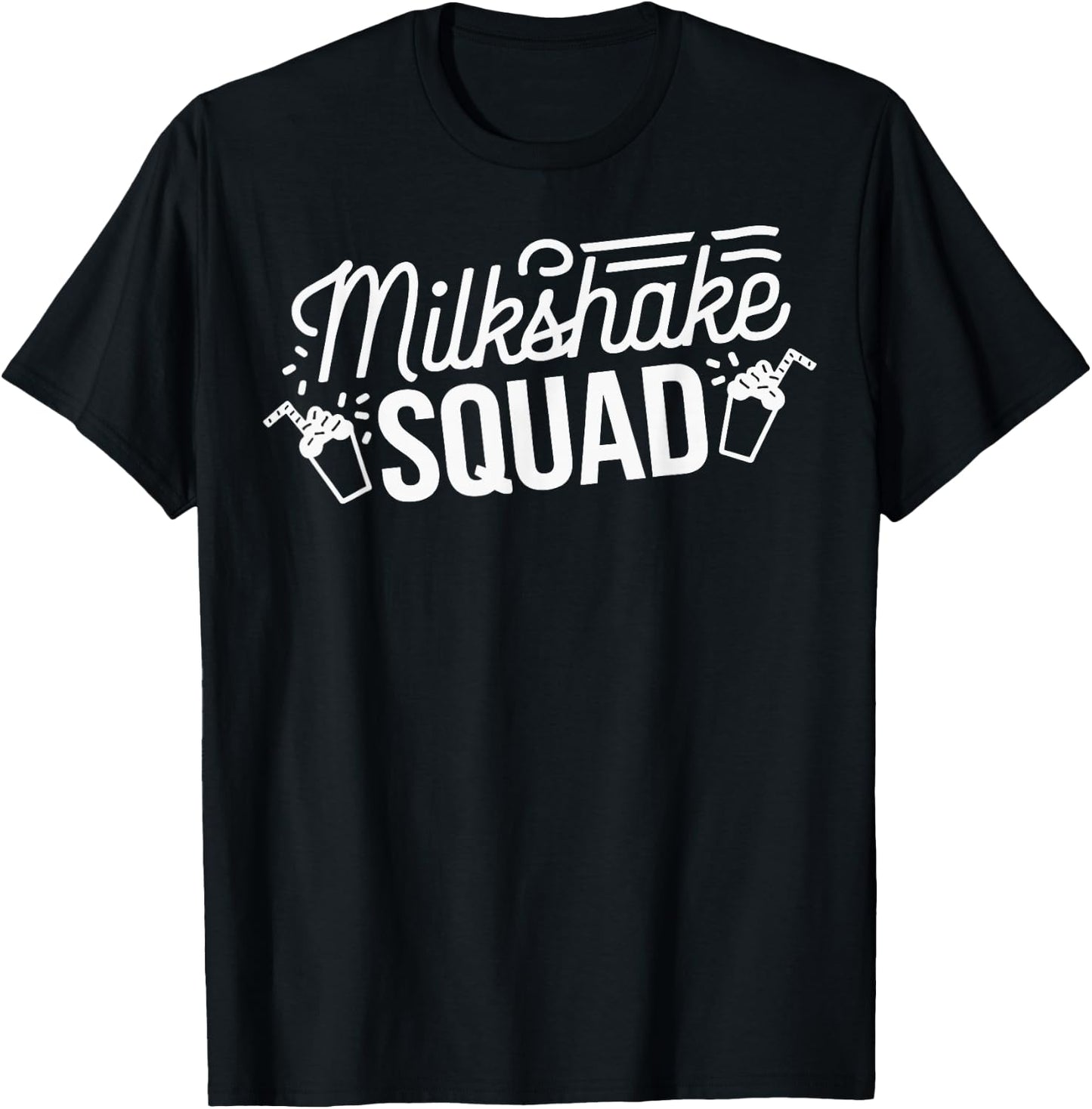 Milkshake Squad T-Shirt - T-Shirt | Black