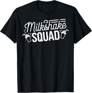 Milkshake Squad T-Shirt - T-Shirt | Black