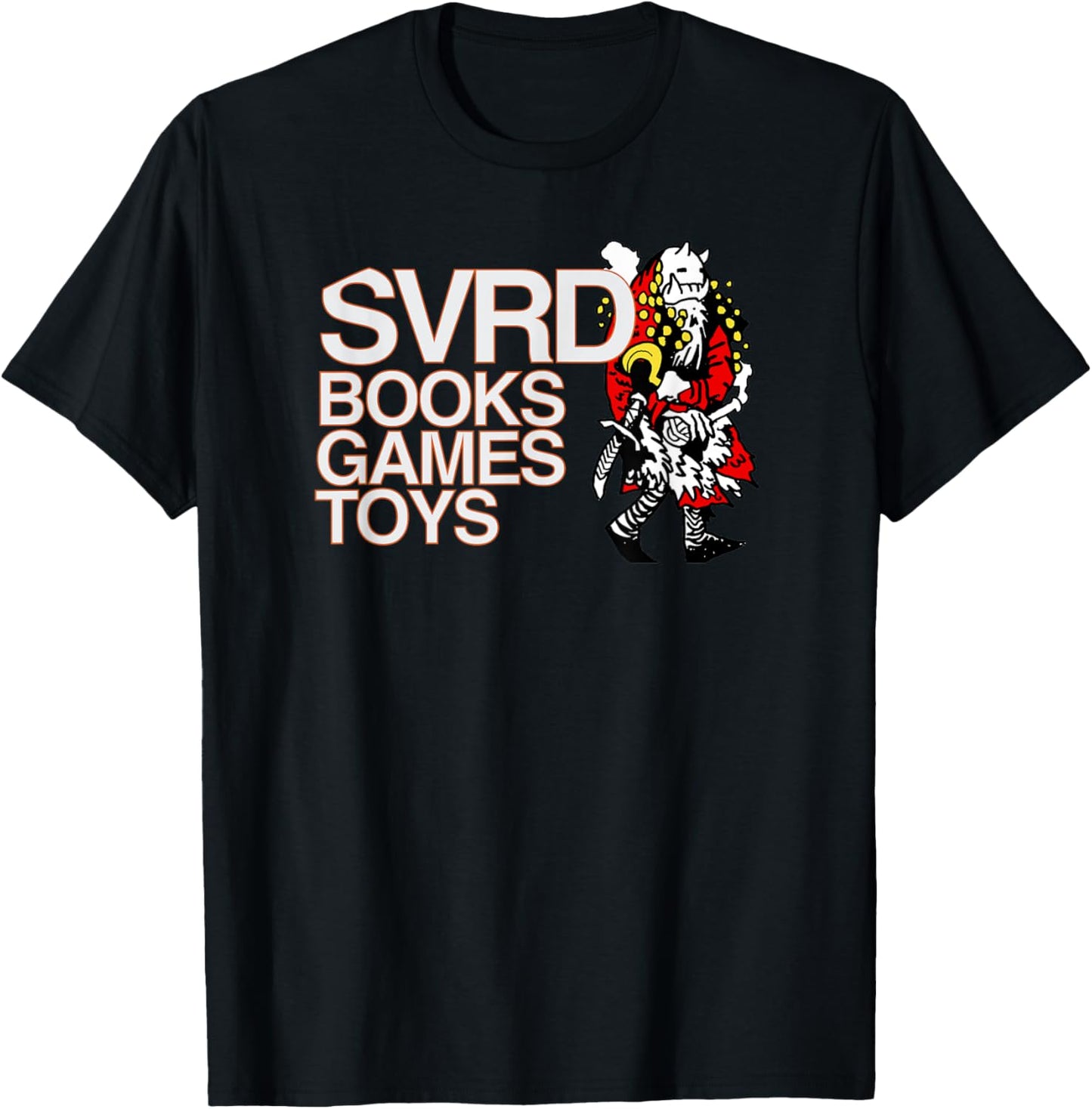 Severed Books and Toys and Games - SVRD BOOKS T-Shirt - T-Shirt | Black