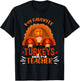 My Favorite Turkeys Call Me Teacher Thanksgiving Teacher T-Shirt - T-Shirt | Black