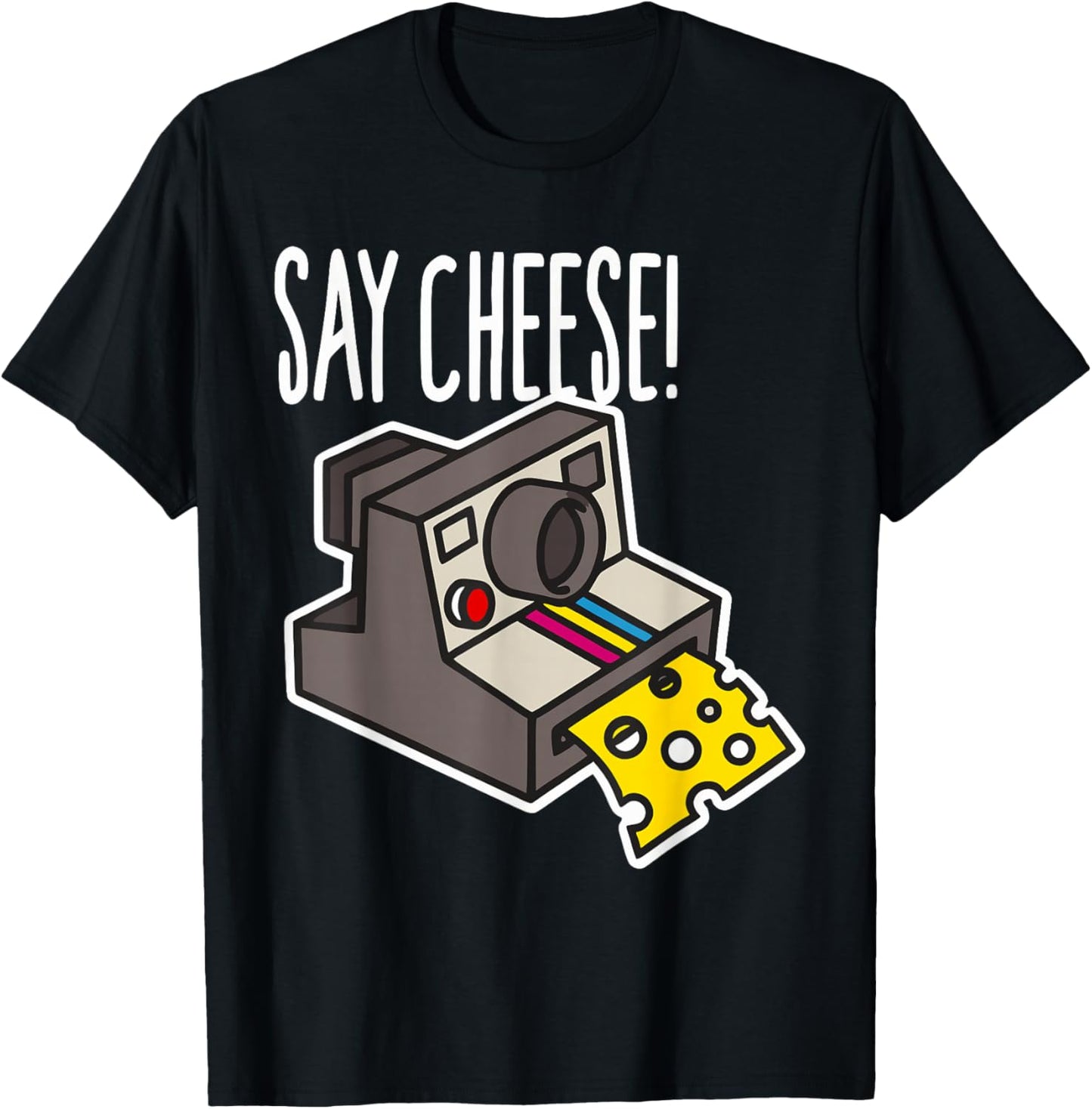Say Cheese! Apparel T-Shirt - T-Shirt | Black