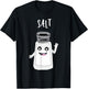 Funny Salt and Pepper Duo Valentines Halloween Easy Costume T-Shirt - T-Shirt | Black