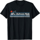 Retro Jackson Hole Wyoming Mountain Vintage Ski Souvenir T-Shirt - T-Shirt | Black