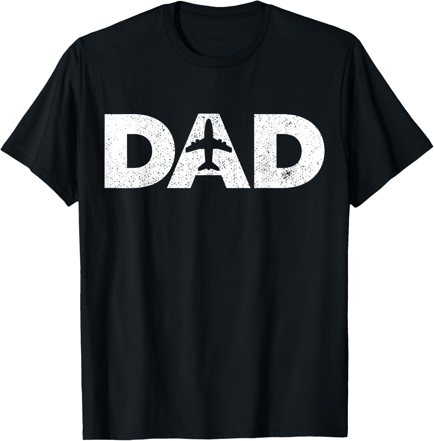 Pilot Dad Father's Day Gift Airplane and Aviation Lover T-Shirt - T-Shirt | Black