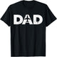Pilot Dad Father's Day Gift Airplane and Aviation Lover T-Shirt - T-Shirt | Black
