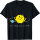 The world does revolve around ME! Sun Earth Moon Space Orbit T-Shirt - T-Shirt | Black