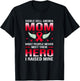 Sickle Cell Awareness Sickle Cell Anemia Mom T-Shirt - T-Shirt | Black