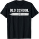 Old School Slide Rule Mechanical Analog Calculator T-Shirt - T-Shirt | Black