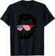 Funny Abraham Abe Lincoln Shirt July 4th Funny Men's Boys T-Shirt - T-Shirt | Black
