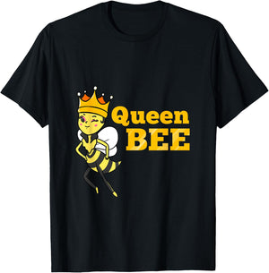 Queen Bee Beekeeping Gift T-Shirt - T-Shirt | Black