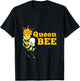 Queen Bee Beekeeping Gift T-Shirt - T-Shirt | Black