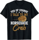 Arthropod Horseshoe Crab Owner Encycloart Arthropod T-Shirt - T-Shirt | Black