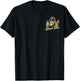 (2 Sided) Dad Tax Making Sure It's Not Poison Monkey T-Shirt - T-Shirt | Black