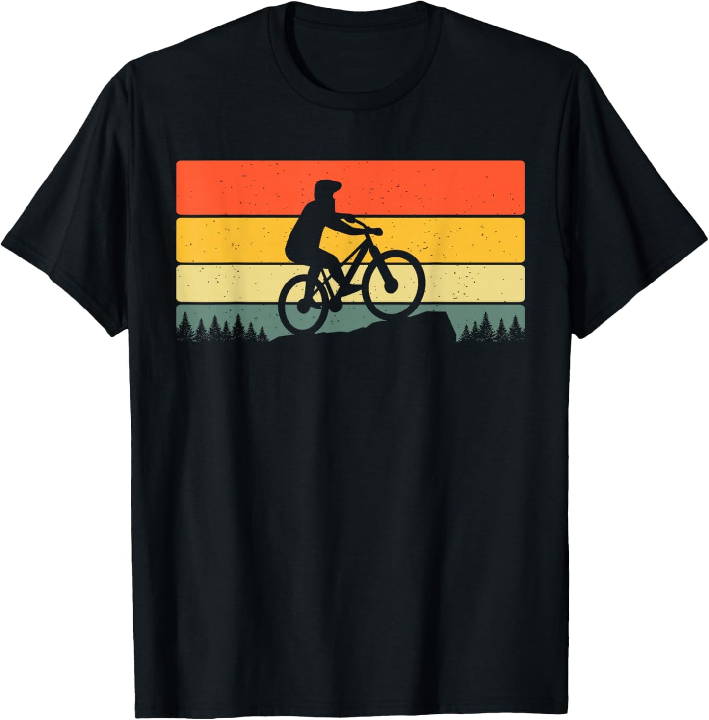 Mountain Bike Design For mountain biking Lover T-Shirt - T-Shirt | Black