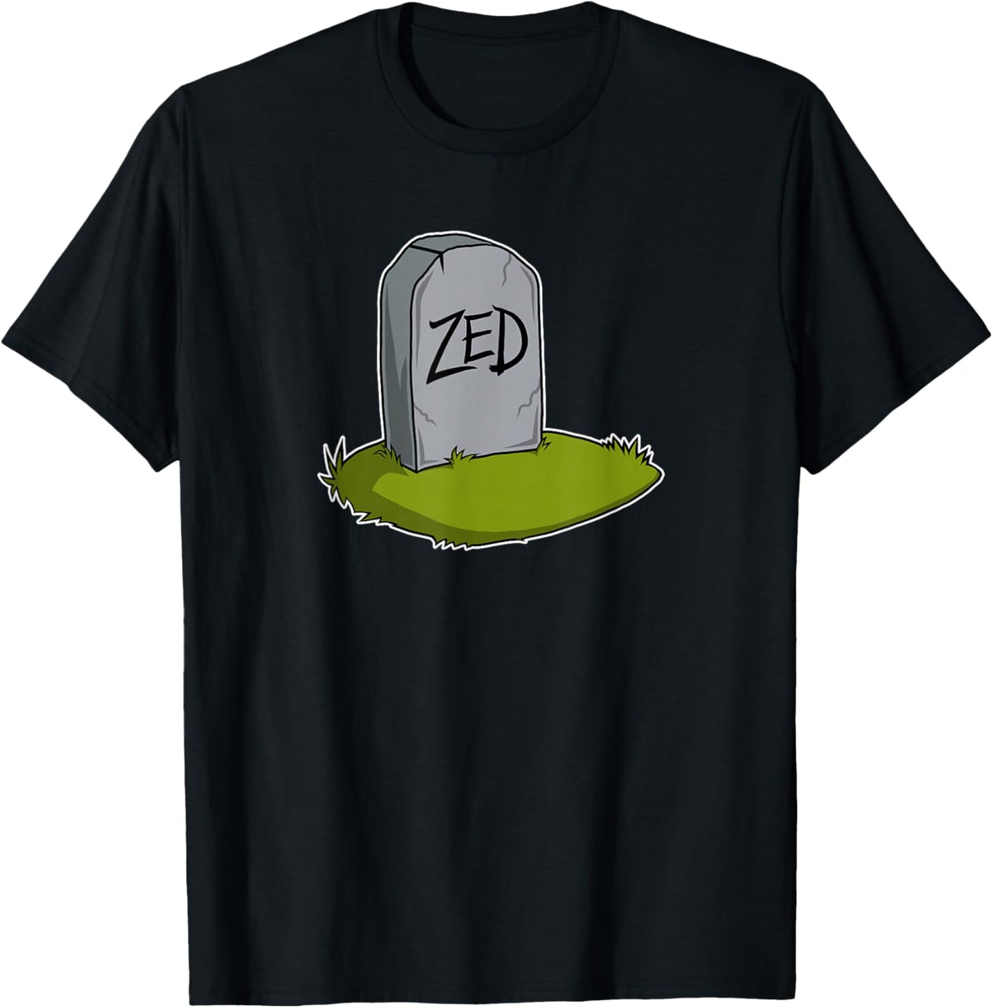 Movie Shirt. Funny Zed's Dead Gravesite Graphic Design T-Shirt - T-Shirt | Black
