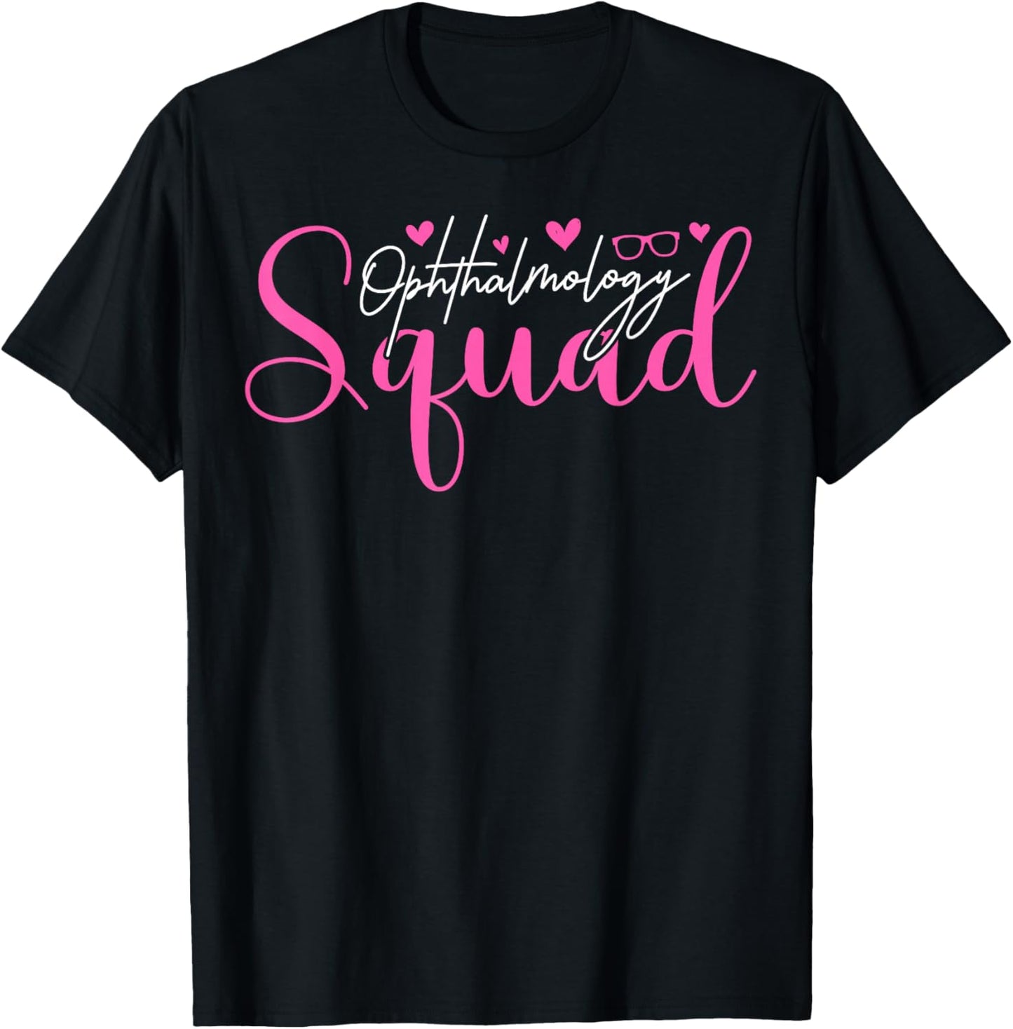 Cute Ophthalmology Squad Ophthalmic Technician T-Shirt - T-Shirt | Black