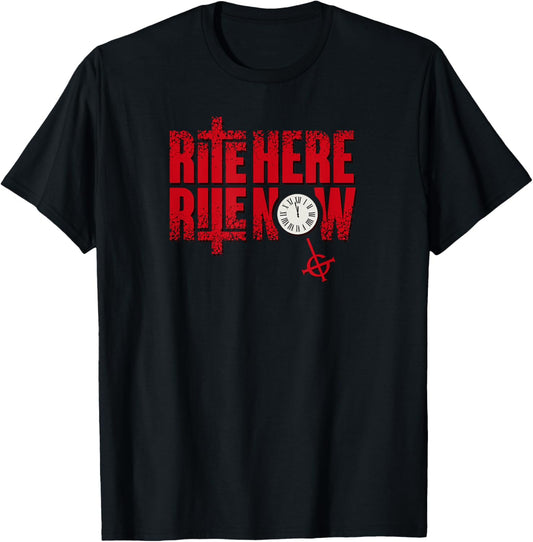 Ghost – Rite Here Title T-Shirt - T-Shirt | Black