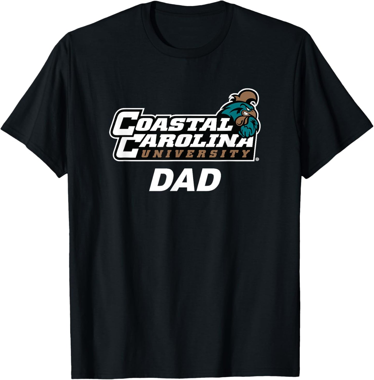 Coastal Carolina University CCU Dad T-Shirt - T-Shirt | Black