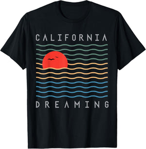 California Dreaming T-Shirt - T-Shirt | Black