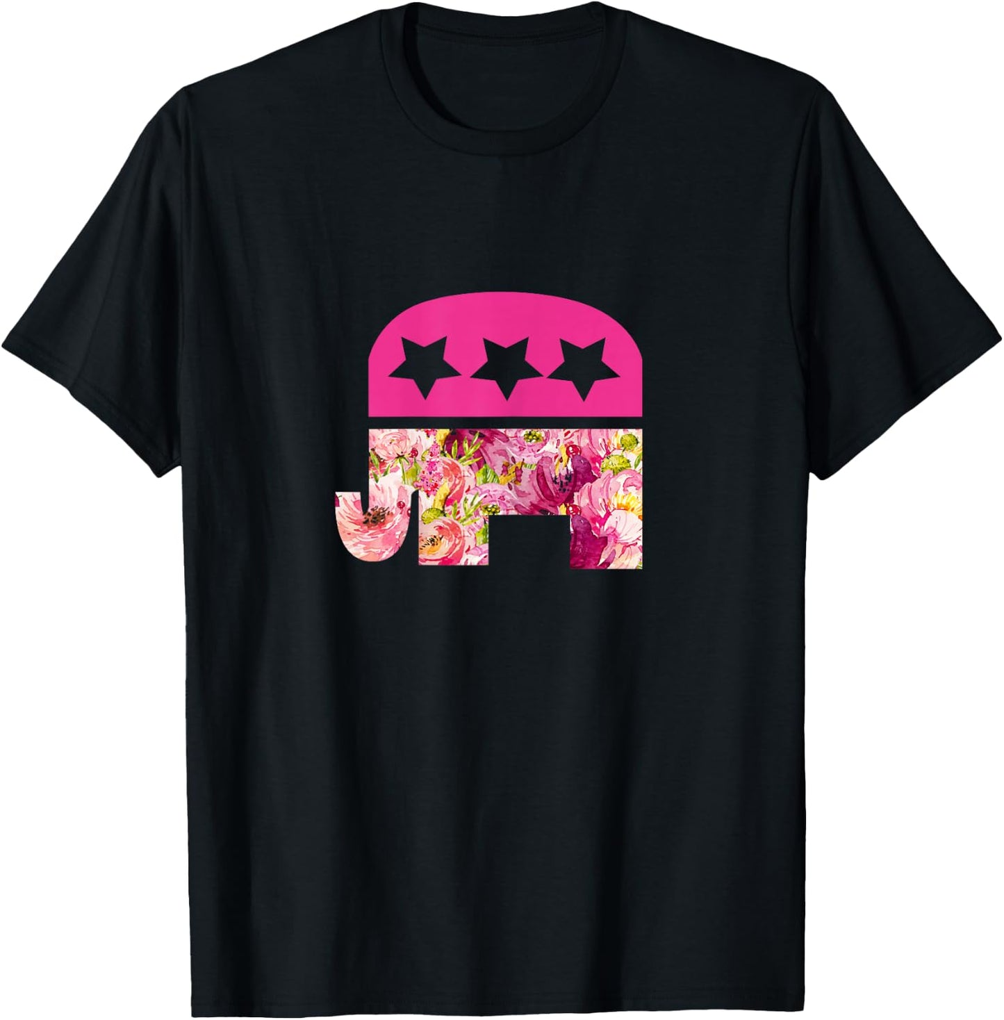 Conservative Shirts Women Republican Elephant Political Gift T-Shirt - T-Shirt | Black