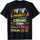 Last Chemo Today Ring The Bell Breast Cancer Warrior T-Shirt - T-Shirt | Black