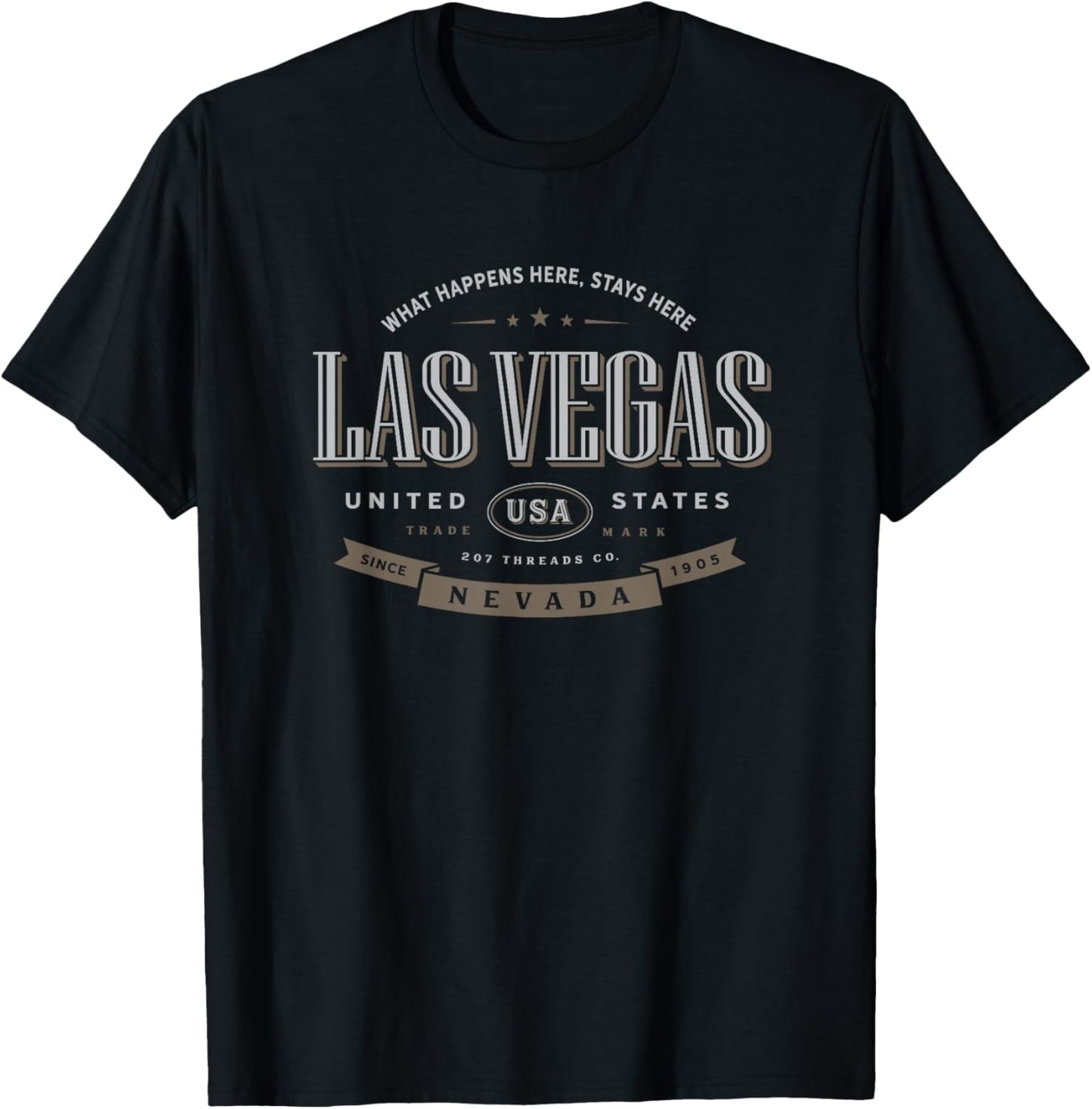 Las Vegas Nevada T-Shirt - T-Shirt | Black
