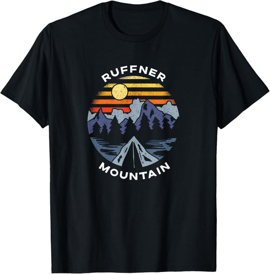 Ruffner Mountain Alabama Mountains Forest Vacation Souvenir T-Shirt - T-Shirt | Black