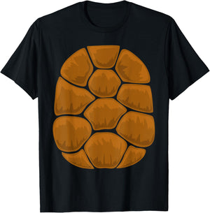 Turtle Shirt Adult Men Women Kids Turtle Shell Costume T-Shirt - T-Shirt | Black
