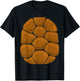 Turtle Shirt Adult Men Women Kids Turtle Shell Costume T-Shirt - T-Shirt | Black