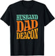 Religious Catholic Father Quote Husband Dad Deacon Christian T-Shirt - T-Shirt | Black