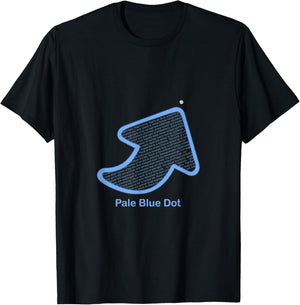 Pale Blue Dot T-Shirt - T-Shirt | Black