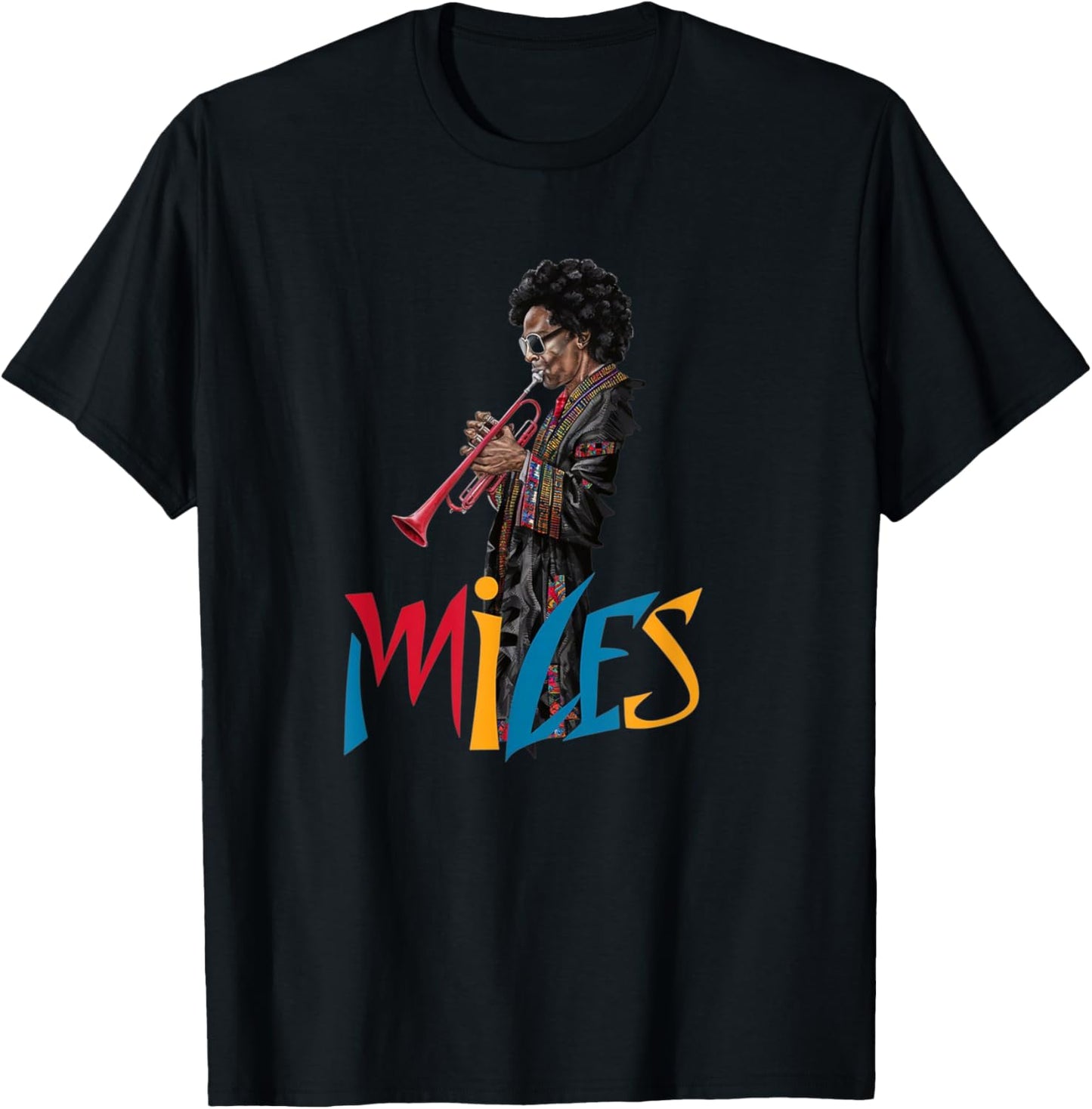 Jazz Funk & Soul - Afro Retro Vintage Music T-Shirt - T-Shirt | Black